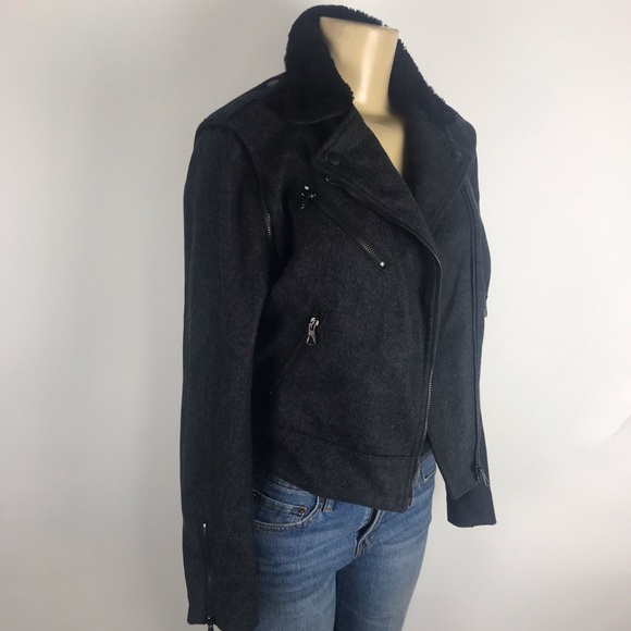 Rag & bone bowery wool blend jacket size 2 - Picture 4 of 8